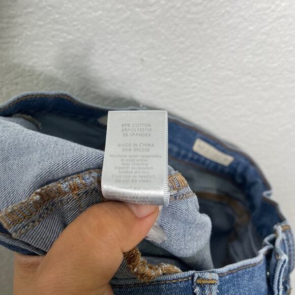 Pacsun Womens Jeans Size 27 Jeggings Denim Blue Light Wash Distressed - Picture 5 of 16